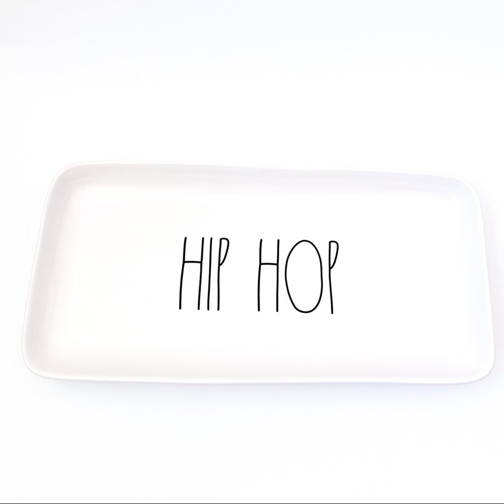 Rae Dunn Easter Spring HIP HOP Serving Tray - Picture 1 of 3